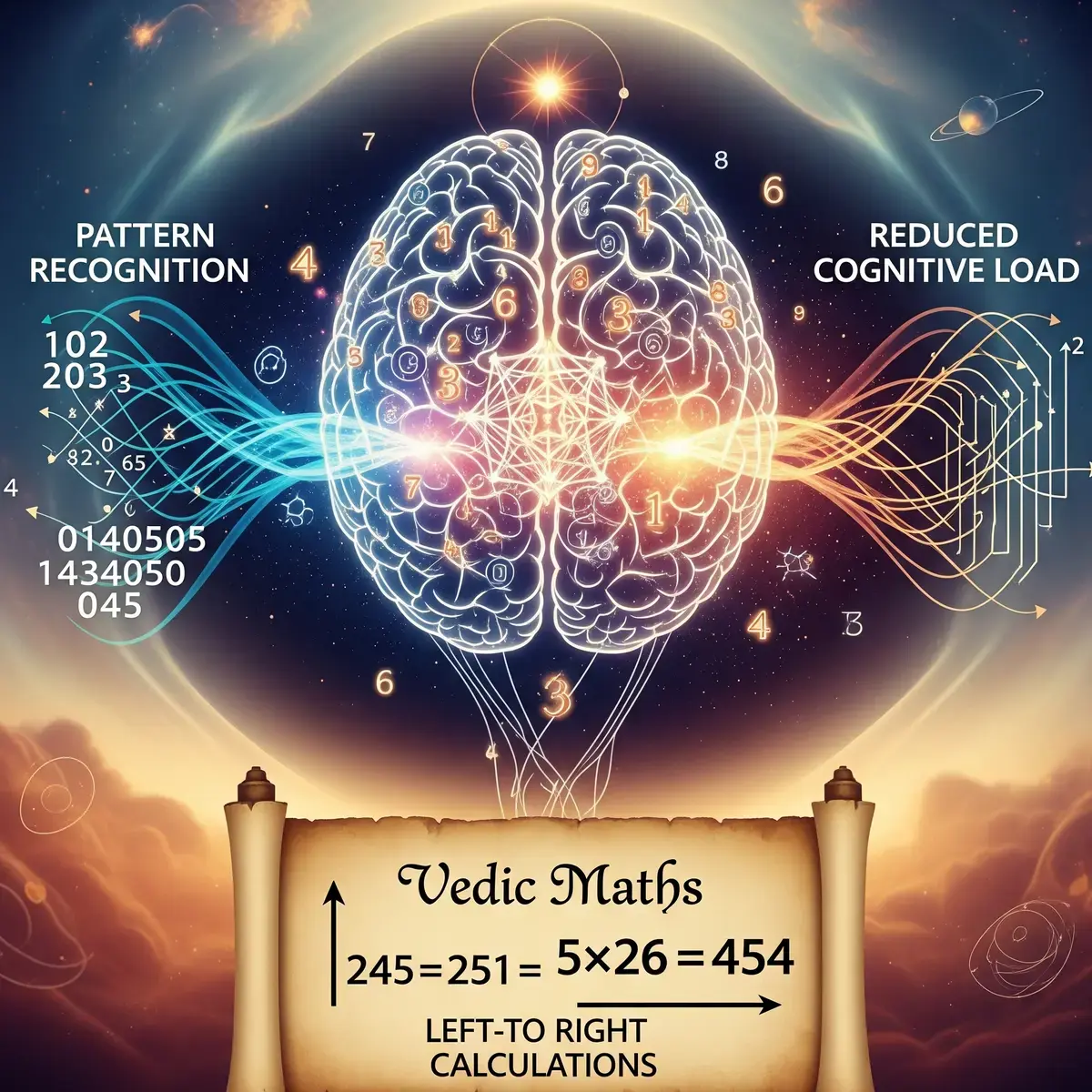 The Cognitive Science Behind Vedic Maths